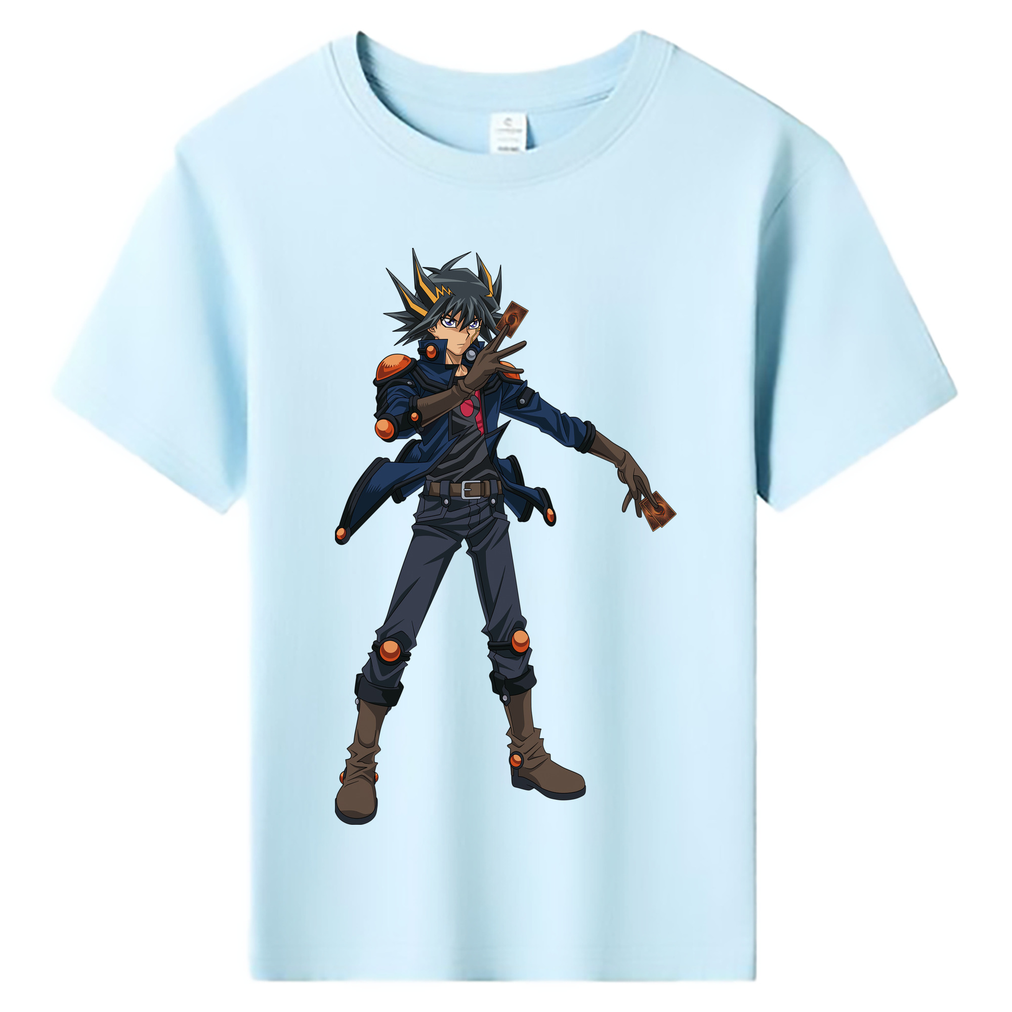 （画像用） 遊☆戯☆王 Yu-Gi-Oh! 綿100％キッズTシャツ（フロントプリント）